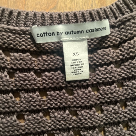 Cotton By Autumn Cashmere Sleeveless Sweater - Picture 2 of 5